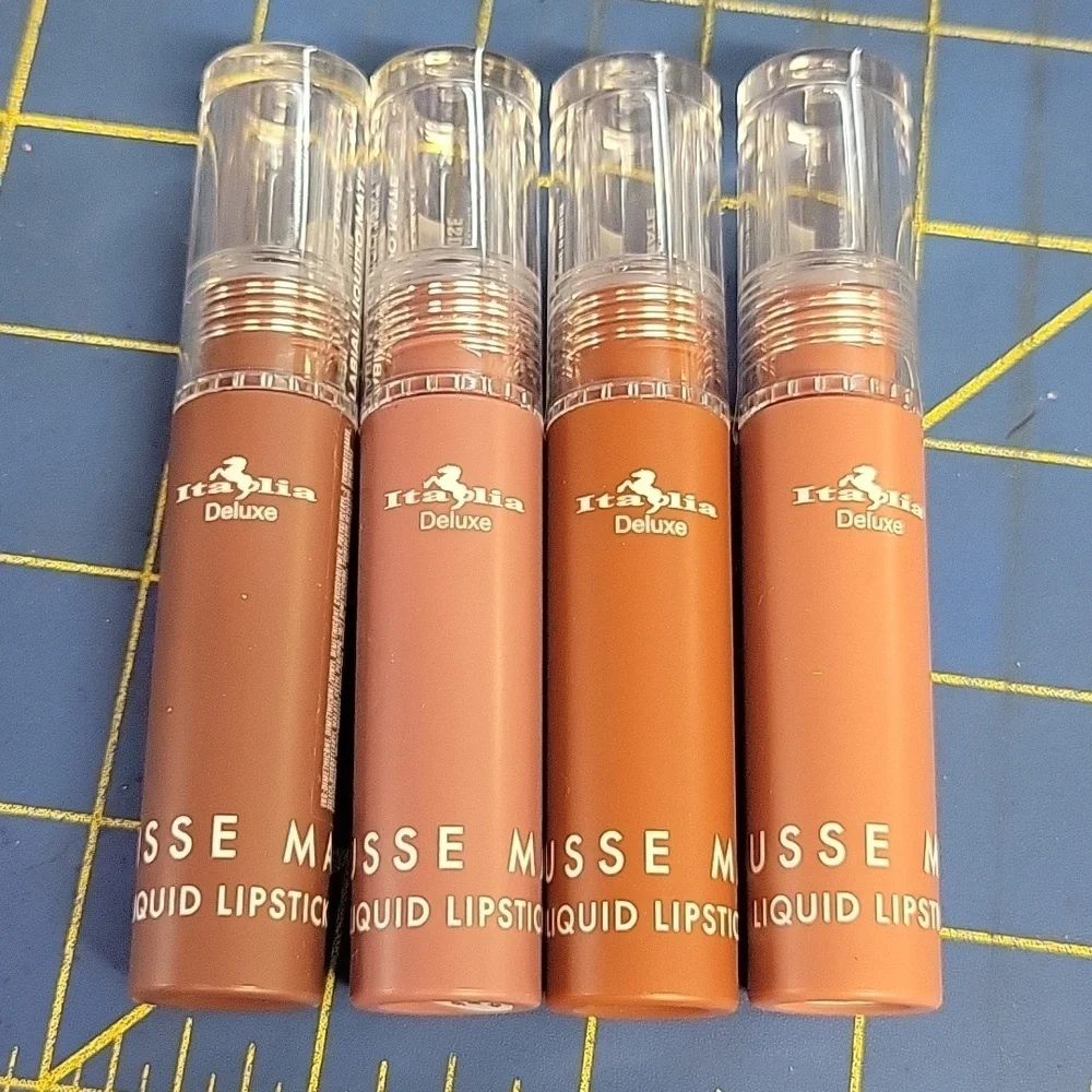 Italia Deluxe Mousse Matte Liquid Lipsticks Set of 4